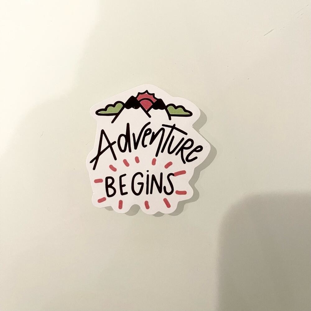 5/$10  Inspirational Waterproof New Vinyl Sticker Decal
